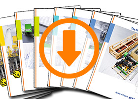 Brochures from STAHL CraneSystems with download icon.